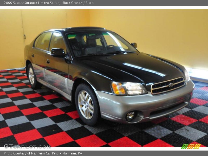 Black Granite / Black 2000 Subaru Outback Limited Sedan