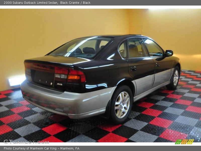 Black Granite / Black 2000 Subaru Outback Limited Sedan