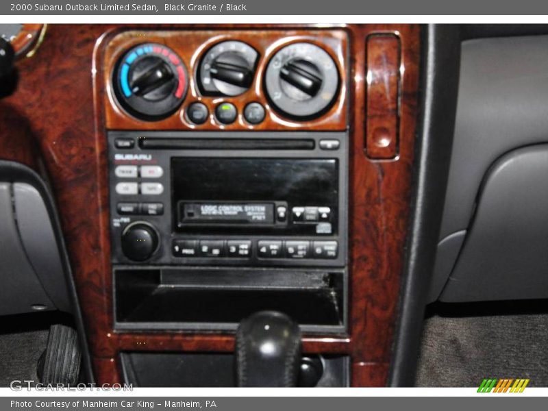 Black Granite / Black 2000 Subaru Outback Limited Sedan
