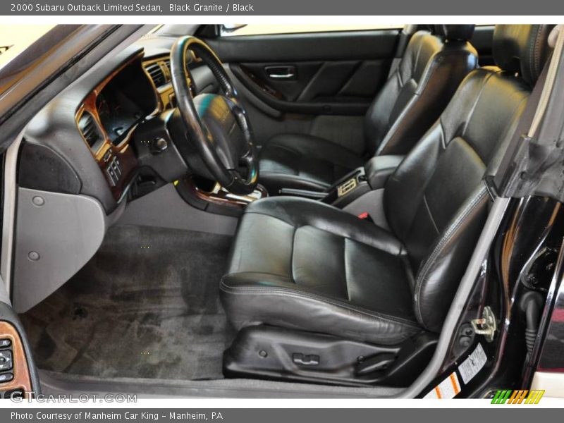 Black Granite / Black 2000 Subaru Outback Limited Sedan