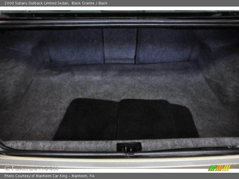 Black Granite / Black 2000 Subaru Outback Limited Sedan