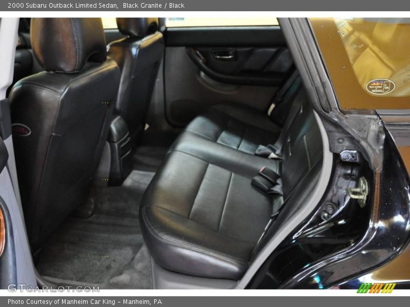 Black Granite / Black 2000 Subaru Outback Limited Sedan