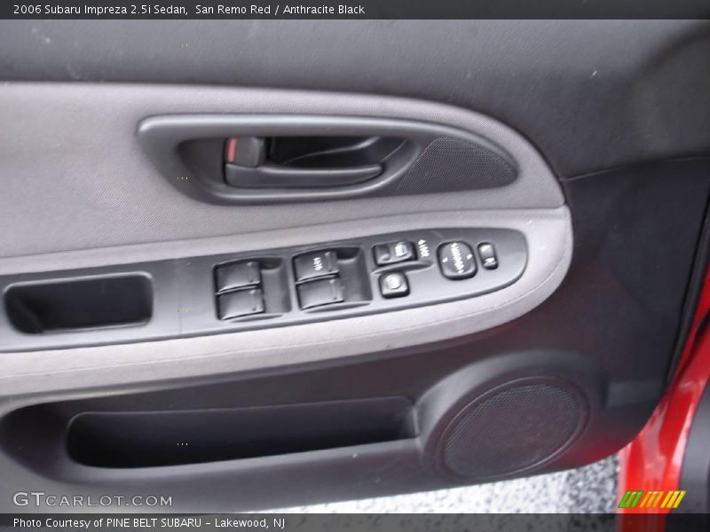 San Remo Red / Anthracite Black 2006 Subaru Impreza 2.5i Sedan