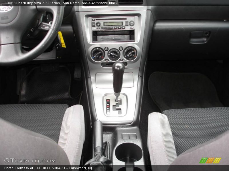 San Remo Red / Anthracite Black 2006 Subaru Impreza 2.5i Sedan
