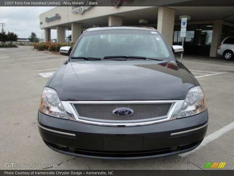 Alloy Metallic / Black 2007 Ford Five Hundred Limited