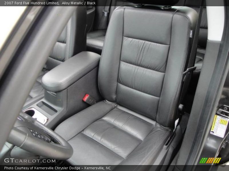 Alloy Metallic / Black 2007 Ford Five Hundred Limited