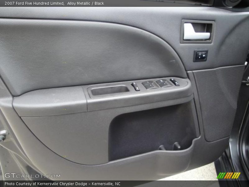 Alloy Metallic / Black 2007 Ford Five Hundred Limited