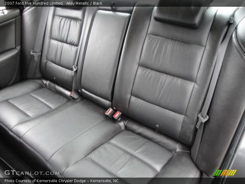 Alloy Metallic / Black 2007 Ford Five Hundred Limited