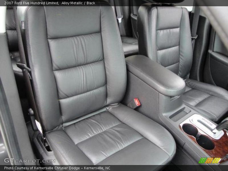 Alloy Metallic / Black 2007 Ford Five Hundred Limited