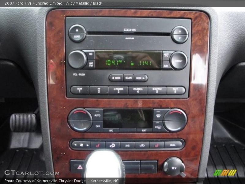 Alloy Metallic / Black 2007 Ford Five Hundred Limited