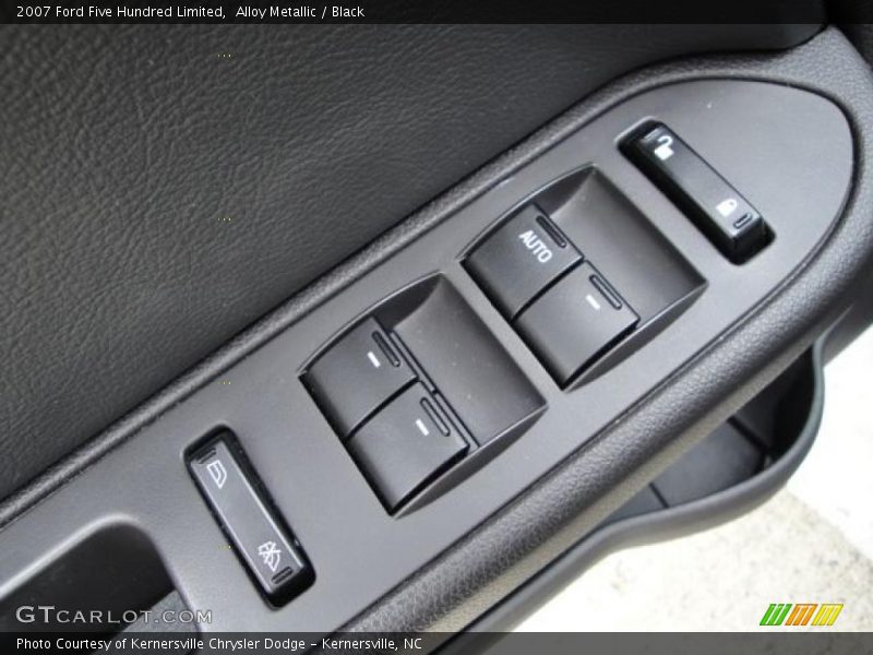 Alloy Metallic / Black 2007 Ford Five Hundred Limited