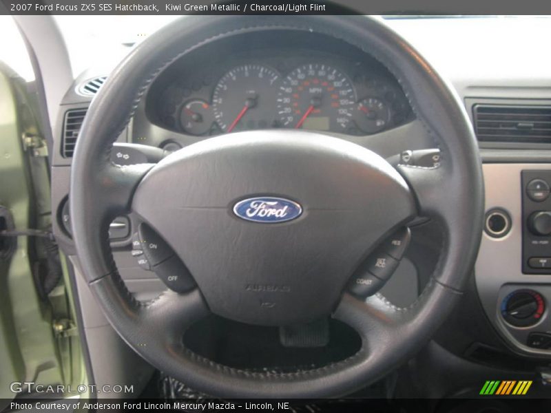 Kiwi Green Metallic / Charcoal/Light Flint 2007 Ford Focus ZX5 SES Hatchback