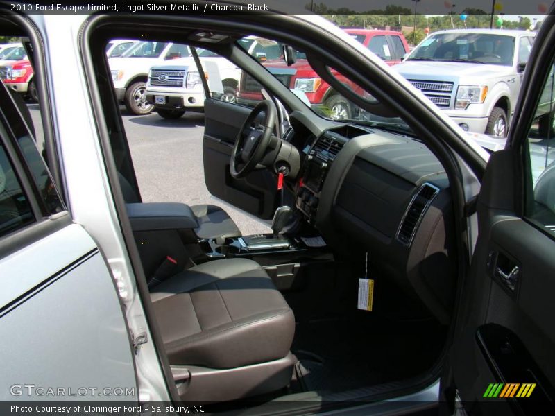 Ingot Silver Metallic / Charcoal Black 2010 Ford Escape Limited