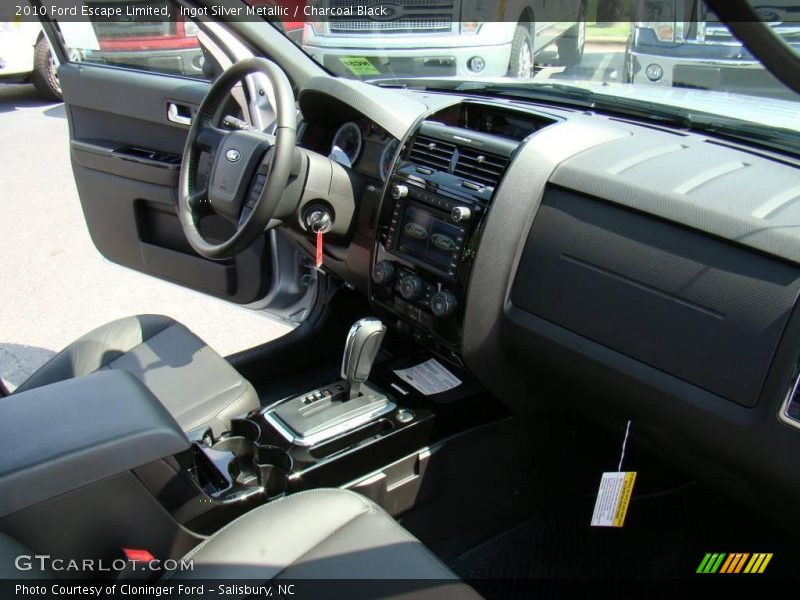 Ingot Silver Metallic / Charcoal Black 2010 Ford Escape Limited