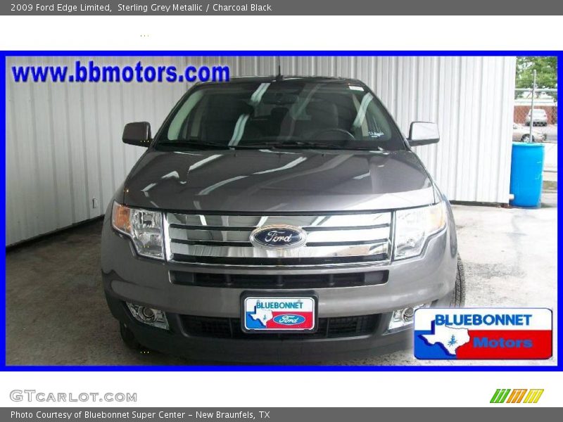 Sterling Grey Metallic / Charcoal Black 2009 Ford Edge Limited