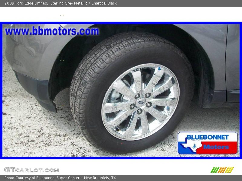 Sterling Grey Metallic / Charcoal Black 2009 Ford Edge Limited