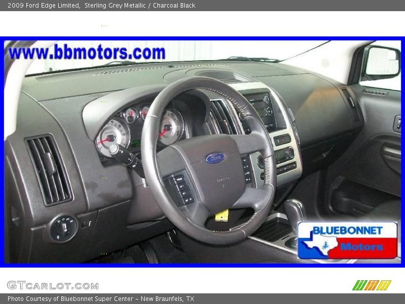 Sterling Grey Metallic / Charcoal Black 2009 Ford Edge Limited