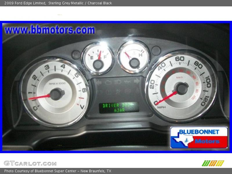 Sterling Grey Metallic / Charcoal Black 2009 Ford Edge Limited