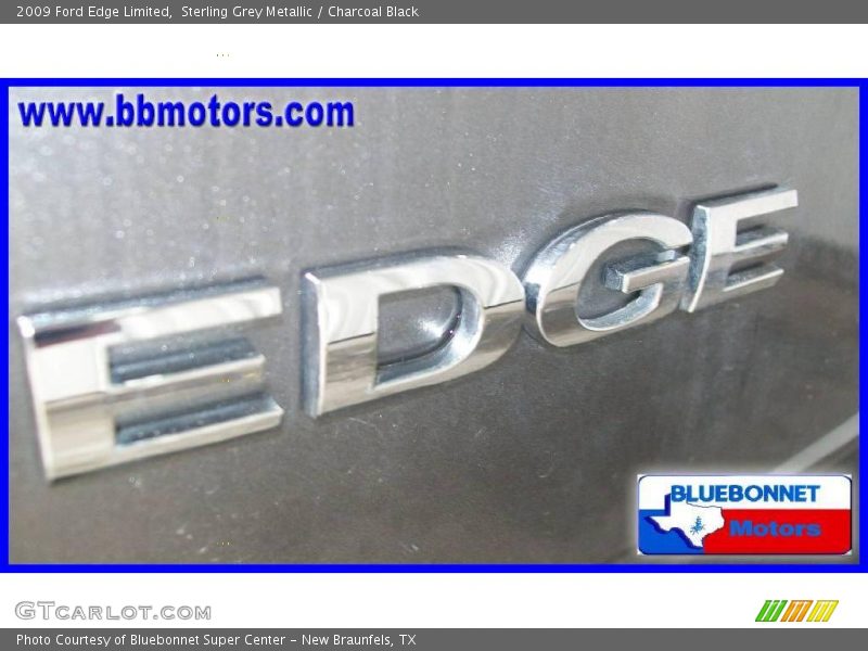 Sterling Grey Metallic / Charcoal Black 2009 Ford Edge Limited