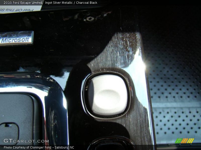 Ingot Silver Metallic / Charcoal Black 2010 Ford Escape Limited
