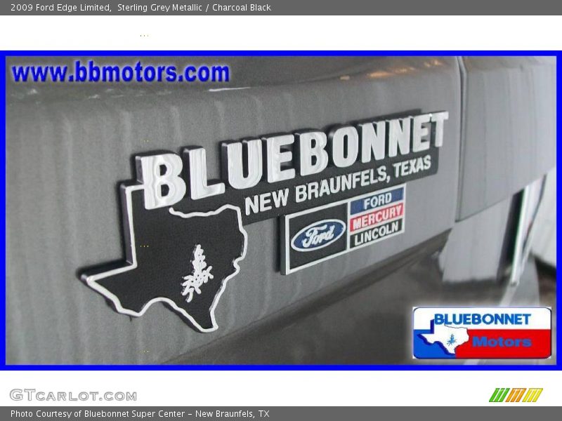 Sterling Grey Metallic / Charcoal Black 2009 Ford Edge Limited