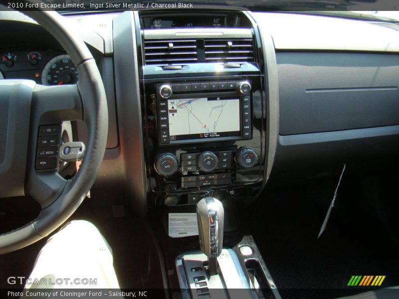 Ingot Silver Metallic / Charcoal Black 2010 Ford Escape Limited