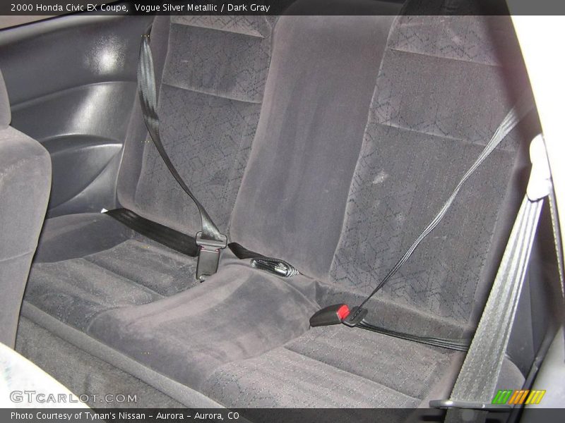 Vogue Silver Metallic / Dark Gray 2000 Honda Civic EX Coupe