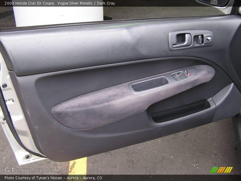 Vogue Silver Metallic / Dark Gray 2000 Honda Civic EX Coupe