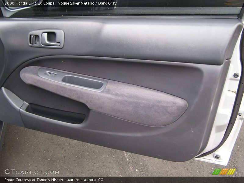 Vogue Silver Metallic / Dark Gray 2000 Honda Civic EX Coupe