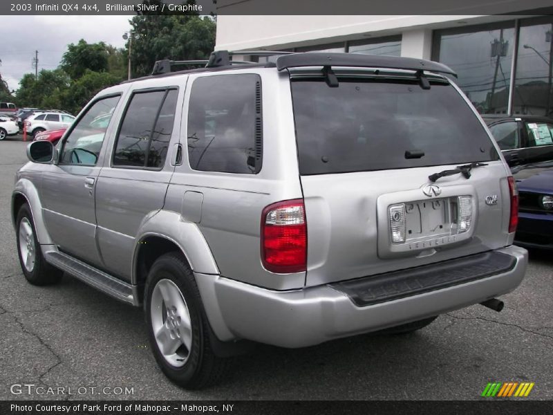 Brilliant Silver / Graphite 2003 Infiniti QX4 4x4