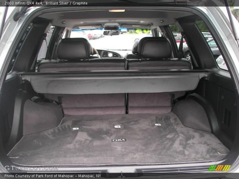 Brilliant Silver / Graphite 2003 Infiniti QX4 4x4