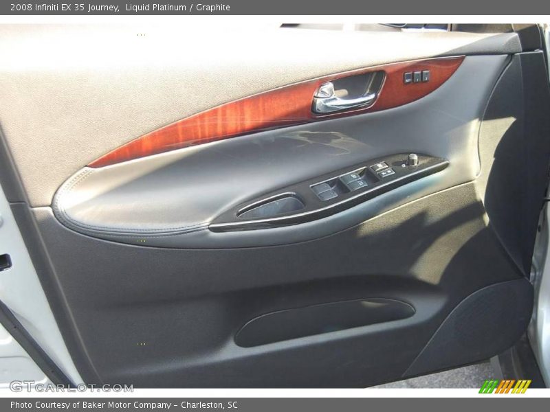 Liquid Platinum / Graphite 2008 Infiniti EX 35 Journey
