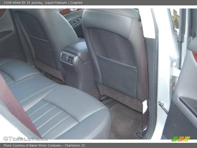 Liquid Platinum / Graphite 2008 Infiniti EX 35 Journey