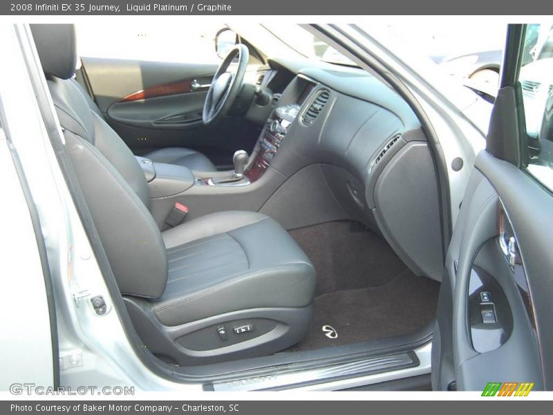 Liquid Platinum / Graphite 2008 Infiniti EX 35 Journey