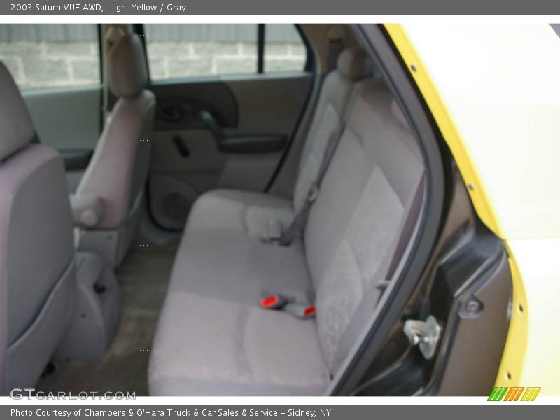 Light Yellow / Gray 2003 Saturn VUE AWD