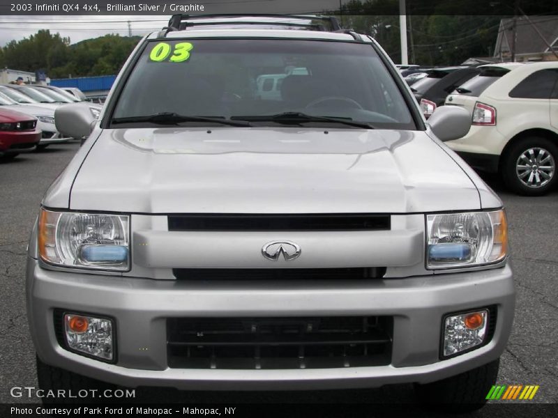Brilliant Silver / Graphite 2003 Infiniti QX4 4x4