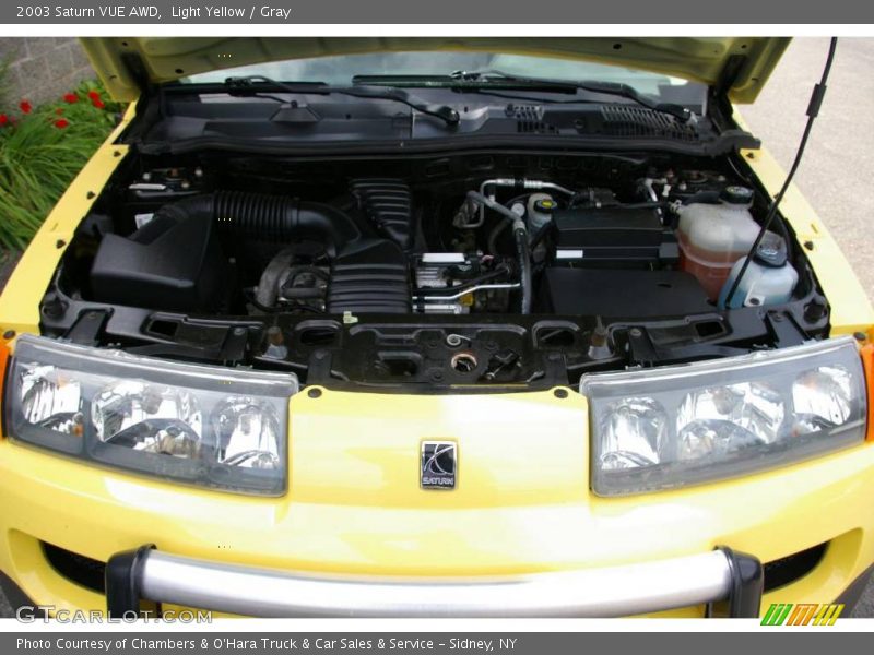 Light Yellow / Gray 2003 Saturn VUE AWD