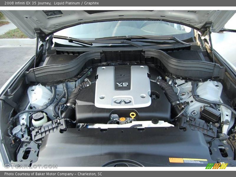 Liquid Platinum / Graphite 2008 Infiniti EX 35 Journey