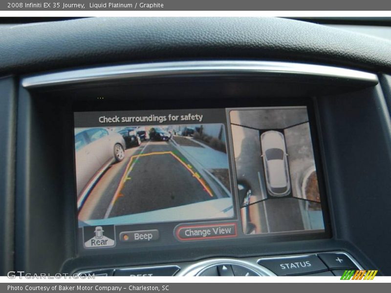 Liquid Platinum / Graphite 2008 Infiniti EX 35 Journey