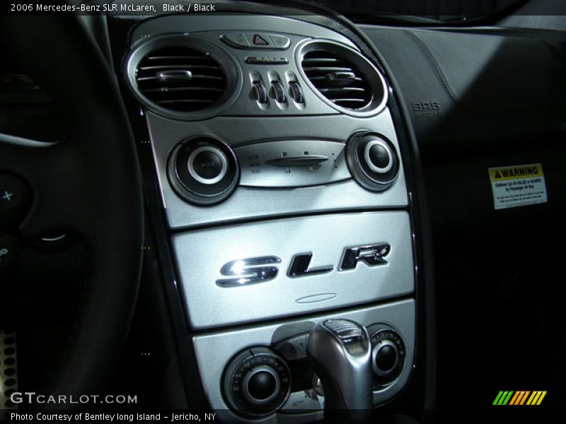 Controls of 2006 SLR McLaren
