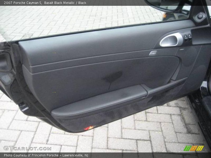 Basalt Black Metallic / Black 2007 Porsche Cayman S