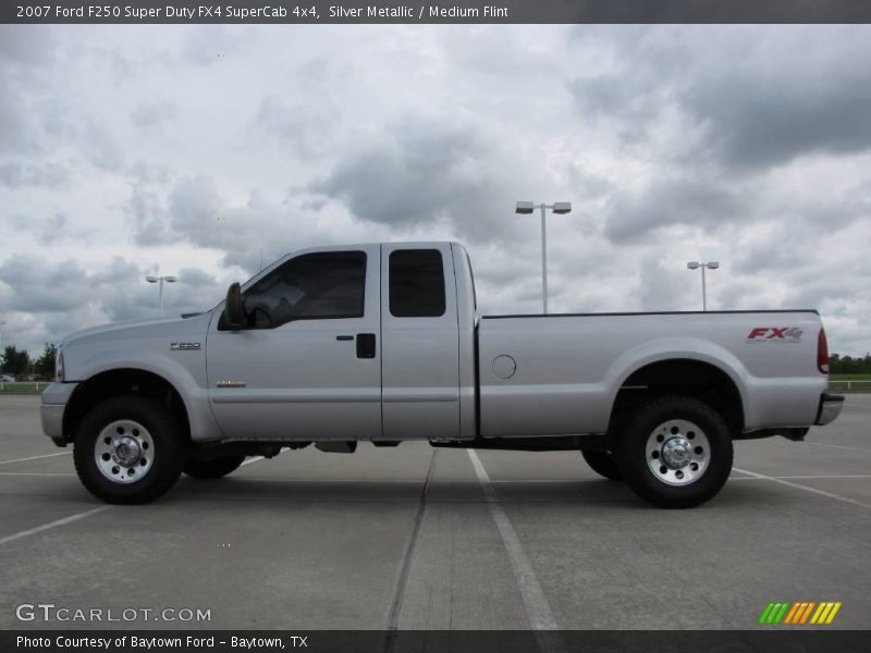 Silver Metallic / Medium Flint 2007 Ford F250 Super Duty FX4 SuperCab 4x4