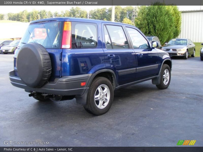 Supermarine Blue Pearl / Charcoal 1999 Honda CR-V EX 4WD