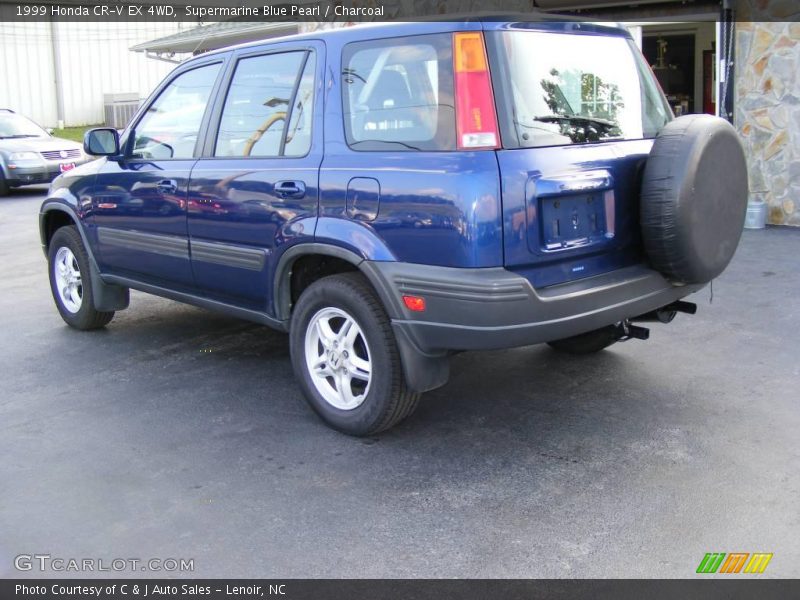 Supermarine Blue Pearl / Charcoal 1999 Honda CR-V EX 4WD