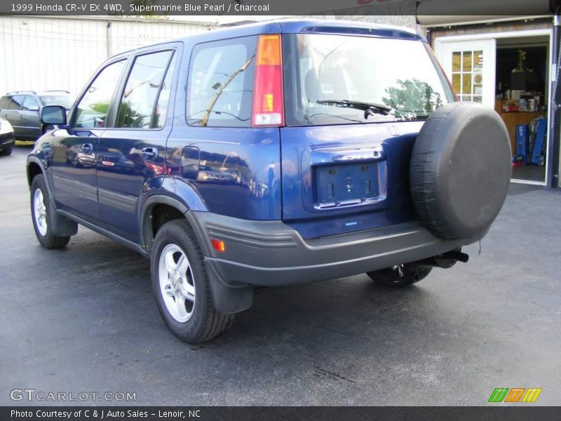 Supermarine Blue Pearl / Charcoal 1999 Honda CR-V EX 4WD