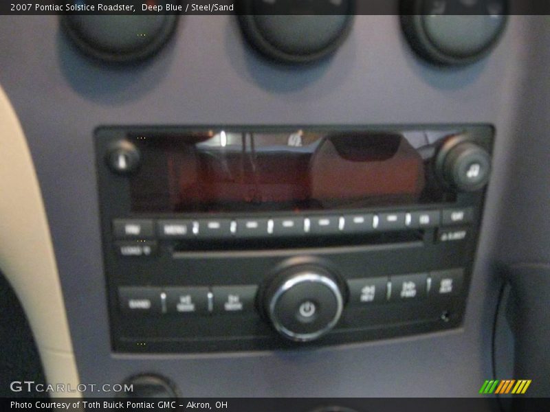 Deep Blue / Steel/Sand 2007 Pontiac Solstice Roadster