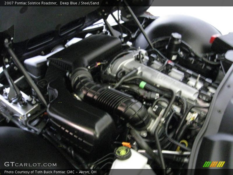 Deep Blue / Steel/Sand 2007 Pontiac Solstice Roadster
