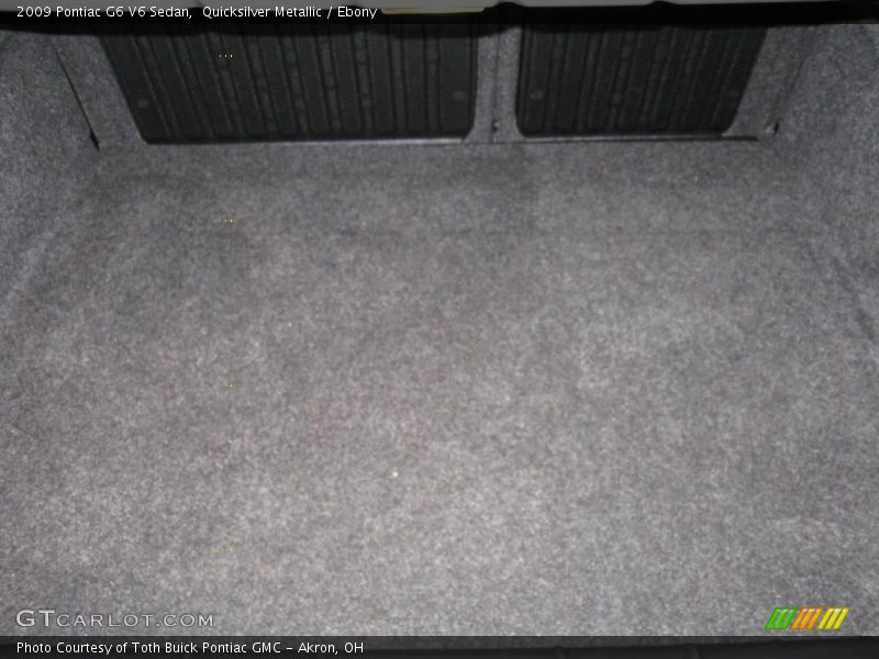 Quicksilver Metallic / Ebony 2009 Pontiac G6 V6 Sedan