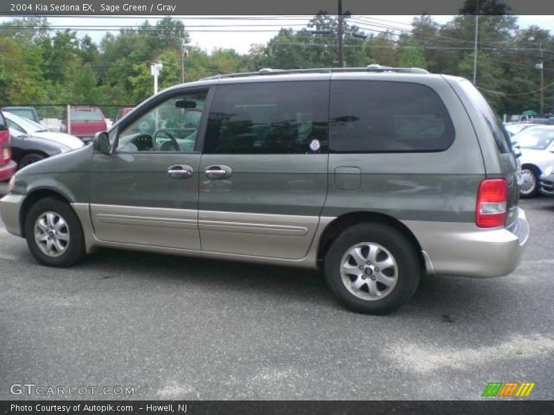 Sage Green / Gray 2004 Kia Sedona EX