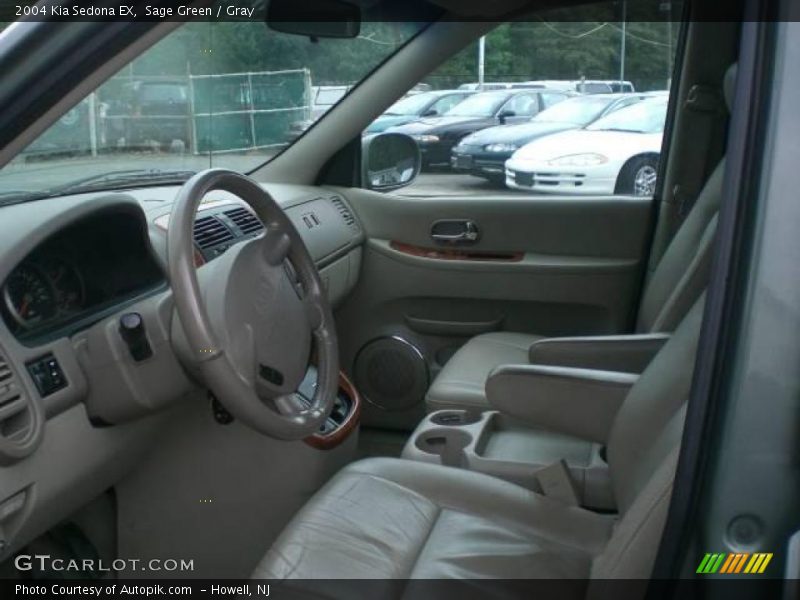Sage Green / Gray 2004 Kia Sedona EX